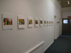 Camera Paintings, Studio Gallery,Adelaide Central School of Art, 2010, Rachael Polsobn